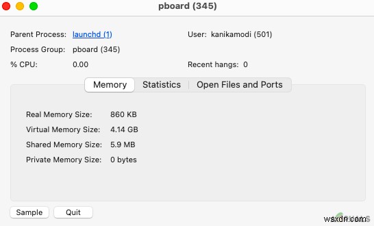 macOS पर  क्षमा करें, क्लिपबोर्ड के साथ कोई हेरफेर अनुमति नहीं  त्रुटि ठीक करें