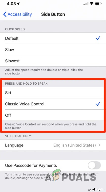 iPhone पर Voice Control कैसे बंद करें?