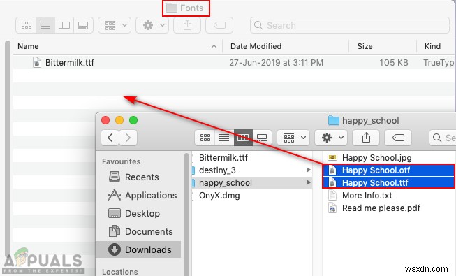 macOS पर फॉन्ट कैसे इंस्टॉल करें