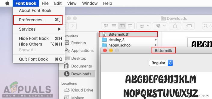 macOS पर फॉन्ट कैसे इंस्टॉल करें