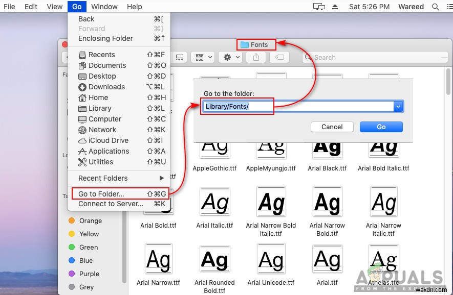 macOS पर फॉन्ट कैसे इंस्टॉल करें