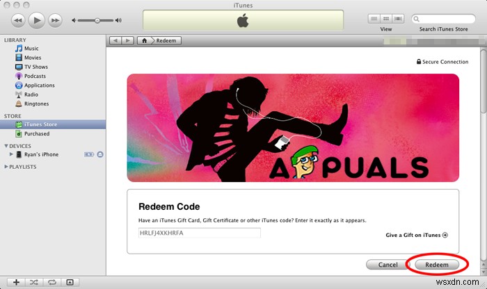 iTunes गिफ्ट कार्ड का उपयोग कैसे करें