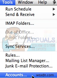 समाधान: Mac पर Gmail के लिए Outlook त्रुटि 1025  अमान्य मेलबॉक्स नाम 