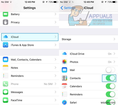 iPhone से Android में संपर्क कैसे ट्रांसफर करें
