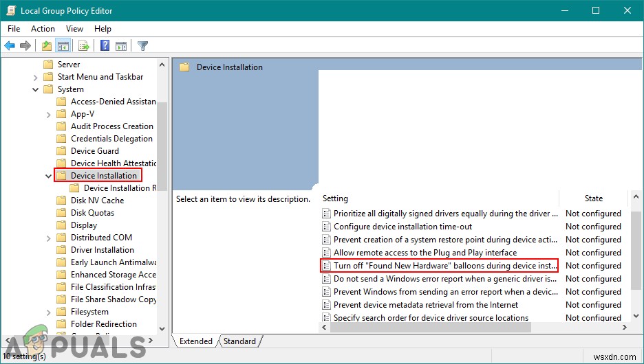 Windows 10 पर Found New Hardware मैसेज को कैसे डिसेबल करें?