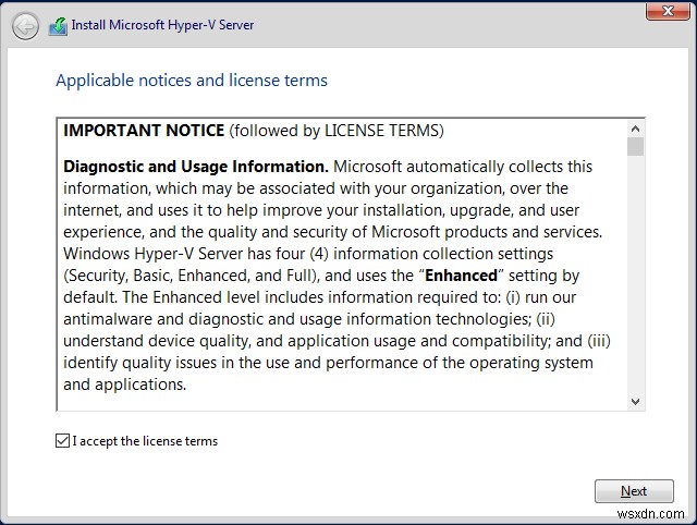 Hyper-V 2019 सर्वर कोर कैसे इंस्टॉल करें?