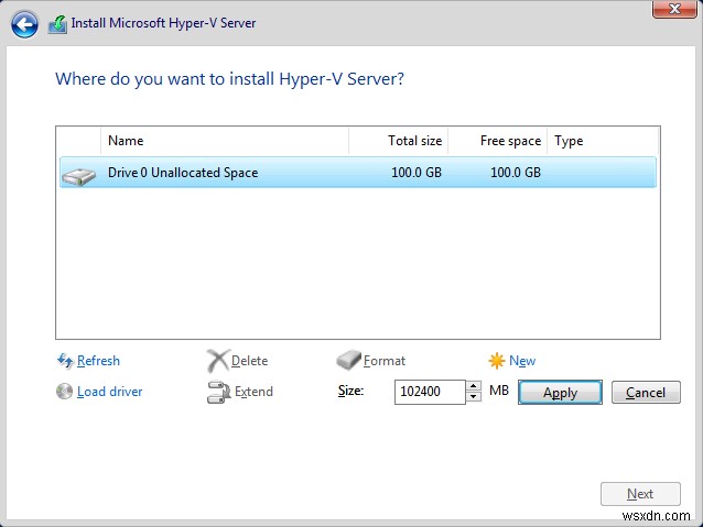 Hyper-V 2019 सर्वर कोर कैसे इंस्टॉल करें?