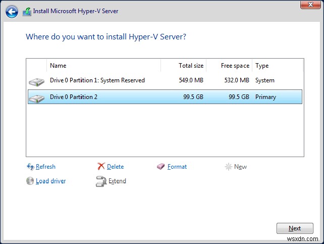 Hyper-V 2019 सर्वर कोर कैसे इंस्टॉल करें?