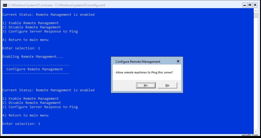 Hyper-V 2019 कोर सर्वर - प्रारंभिक कॉन्फ़िगरेशन