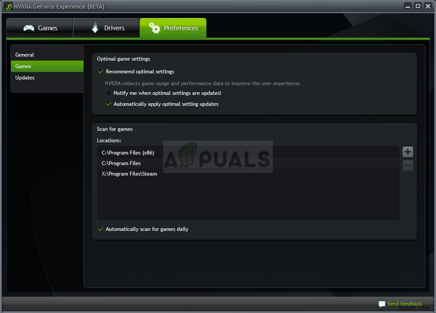 Windows पर GeForce Experience  स्कैनिंग विफल  त्रुटि को कैसे ठीक करें?