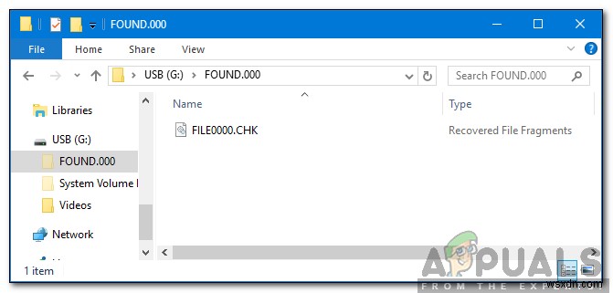 Found.000 फ़ोल्डर क्या है और क्या इसे हटाया जाना चाहिए?