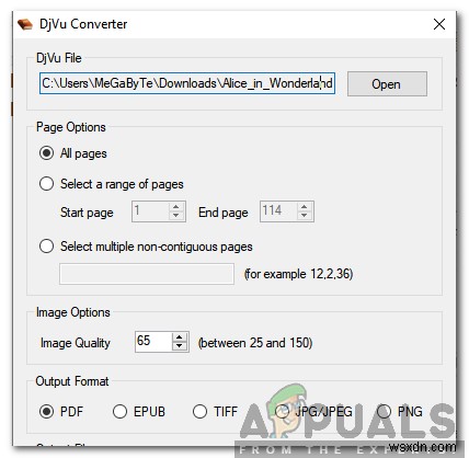 DjVu को PDF में कैसे कन्वर्ट करें