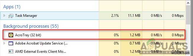 Adobe AcroTray.exe को स्टार्टअप पर शुरू होने से कैसे अक्षम करें