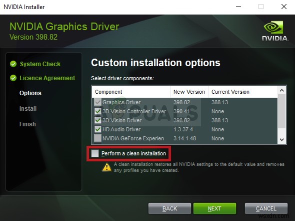 फिक्स: NVIDIA कंट्रोल पैनल में एक्सेस डिनायड त्रुटि