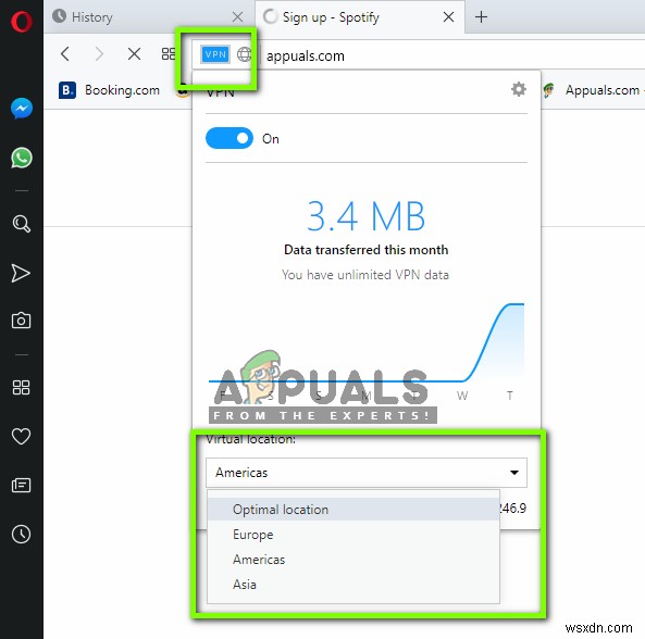 फिक्स: Opera VPN काम नहीं कर रहा