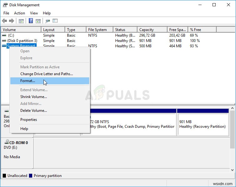 फिक्स: Windows फॉर्मेट पूरा करने में असमर्थ था