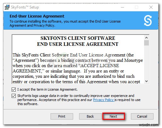 Windows पर SkyFonts के साथ फ़ॉन्ट्स कैसे इंस्टॉल करें