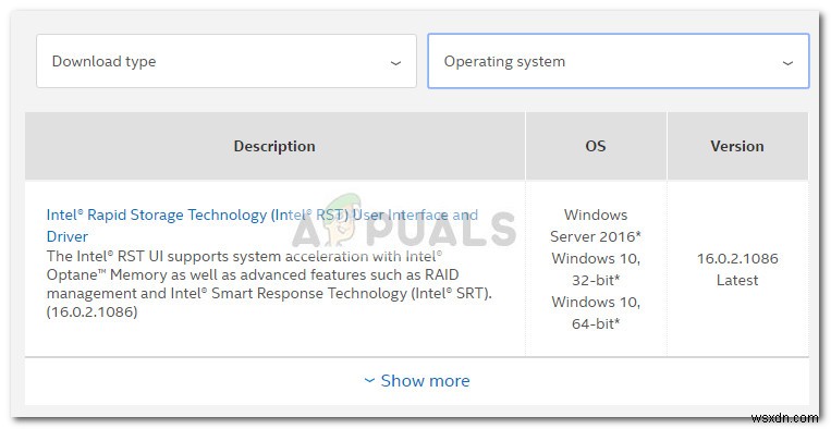 समाधान: iaStorA.sys ब्लू स्क्रीन (BSOD)