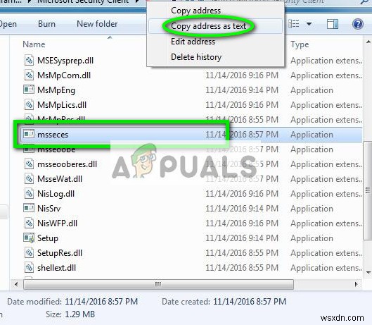 समाधान: msseces.exe द्वारा उच्च CPU उपयोग
