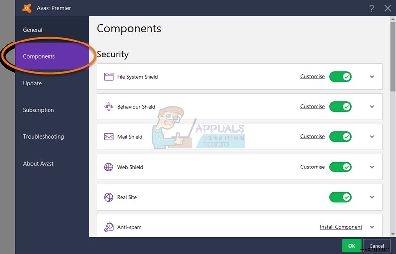 Avast Service उच्च CPU उपयोग का समाधान