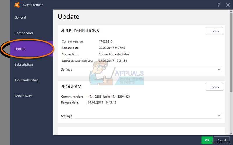 Avast Service उच्च CPU उपयोग का समाधान