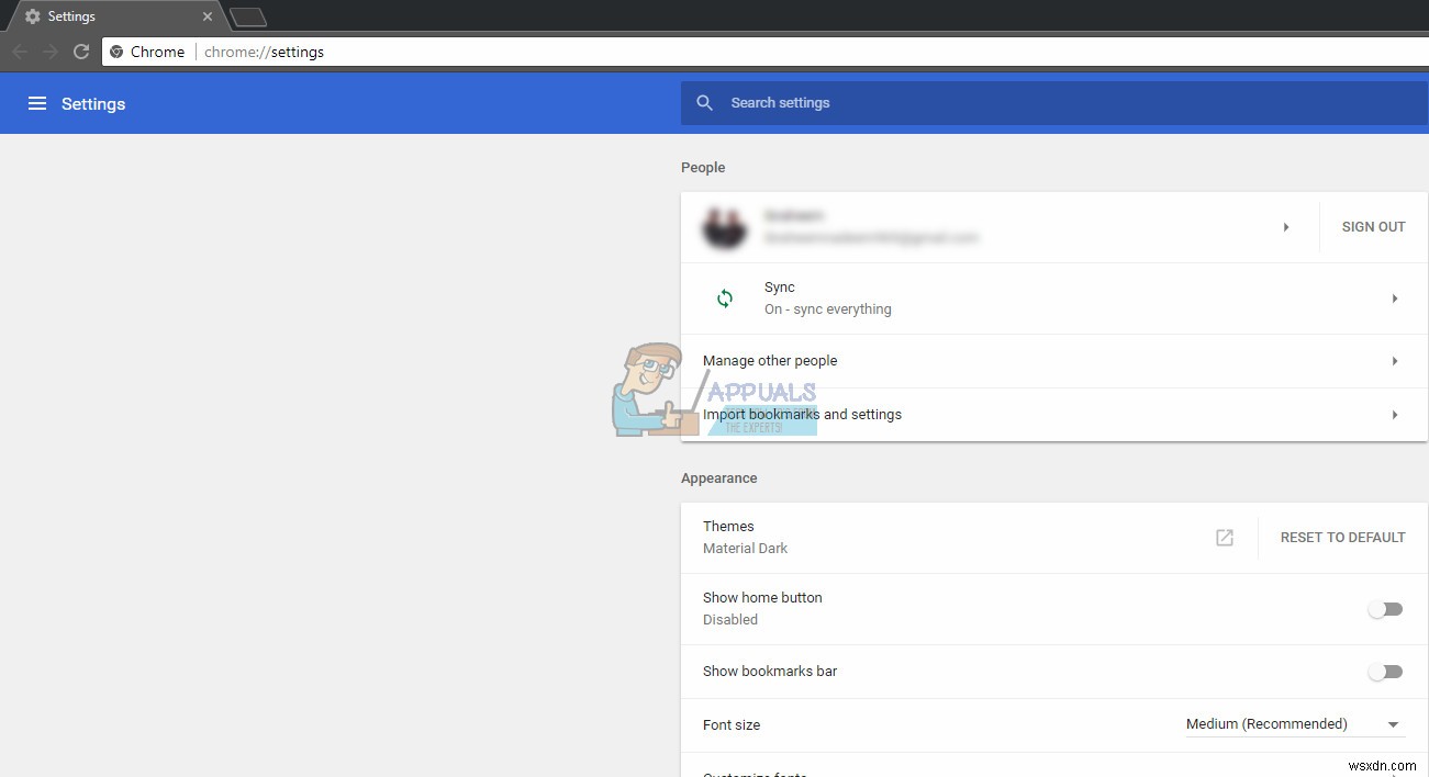 फिक्स: Google Chrome रिस्पॉन्ड नहीं कर रहा