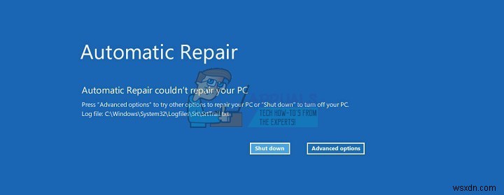 Windows 10 पर Automatic Repair couldn’t repair your PC एरर को कैसे ठीक करें