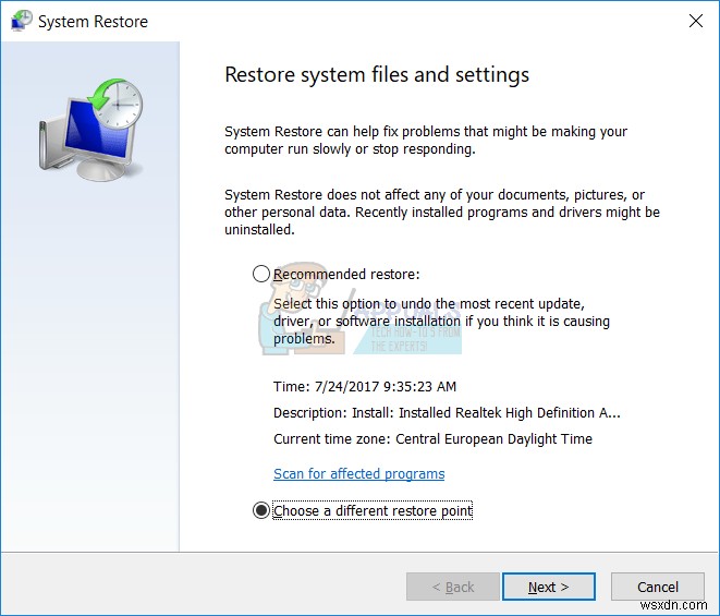 समाधान: विंडोज पर स्टॉप एरर कोड 0x00000024 BSOD