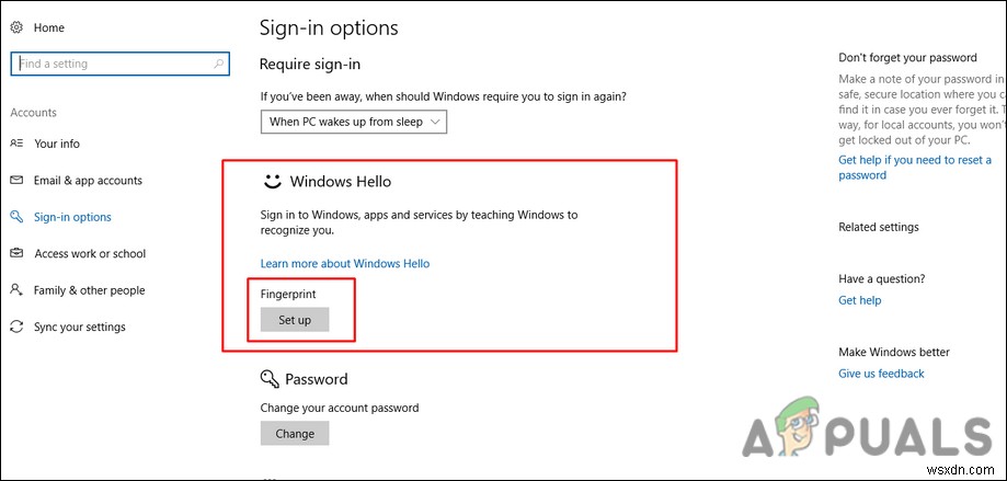 Windows Hello पर फेसियल रिकग्निशन उपलब्ध नहीं है - कैसे ठीक करें?