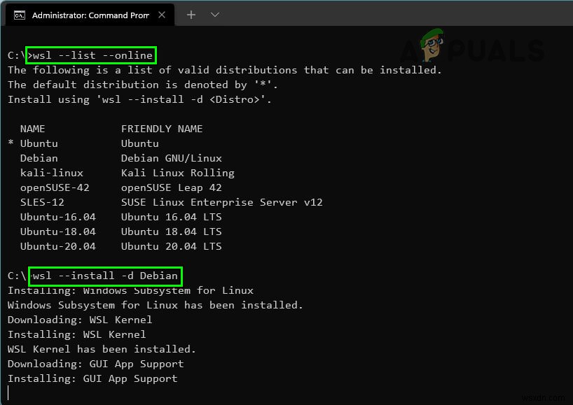 Windows 10 पर WSL कैसे स्थापित करें?