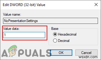 विंडोज 10 में प्रेजेंटेशन सेटिंग्स कैसे सक्षम/अक्षम करें