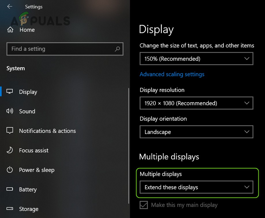 समाधान: Windows 10 दूसरा मॉनिटर रिज़ॉल्यूशन ज़ूम इन दिखा रहा है