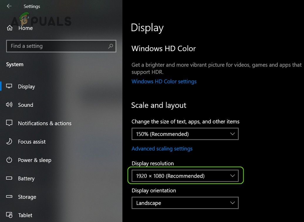 समाधान: Windows 10 दूसरा मॉनिटर रिज़ॉल्यूशन ज़ूम इन दिखा रहा है