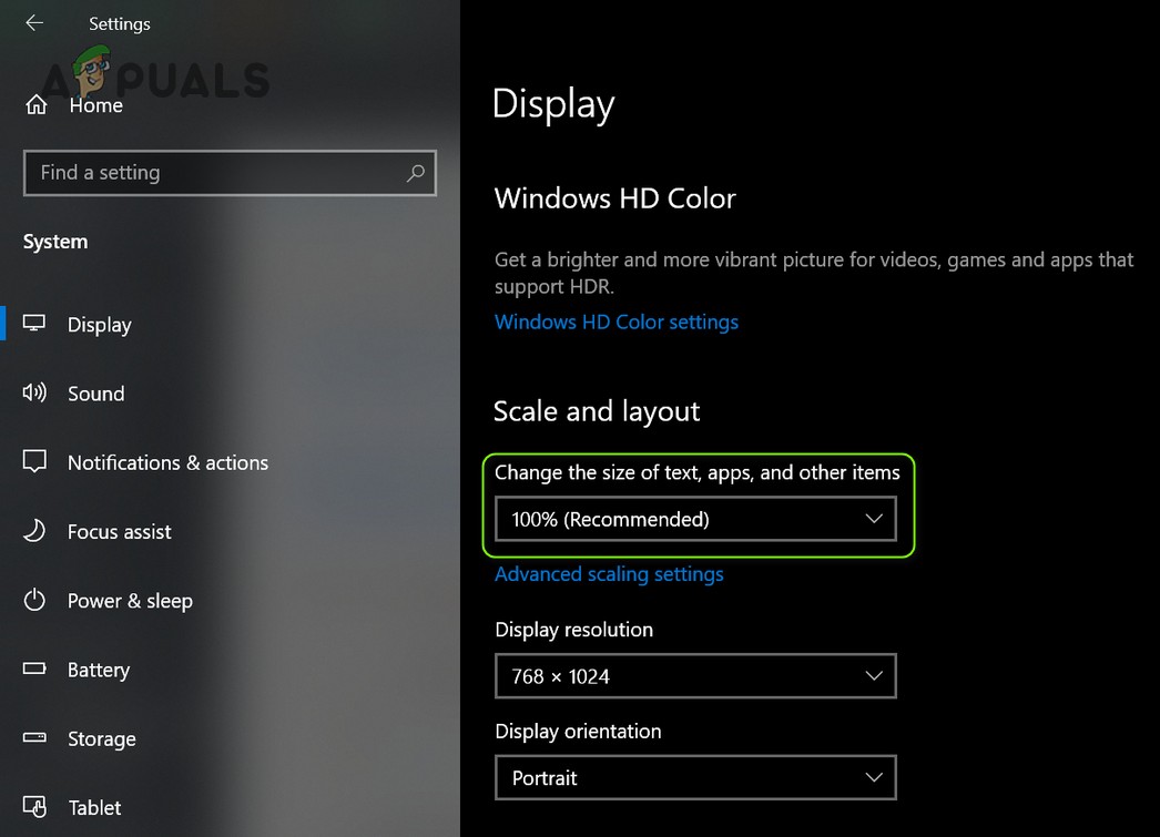 समाधान: Windows 10 दूसरा मॉनिटर रिज़ॉल्यूशन ज़ूम इन दिखा रहा है