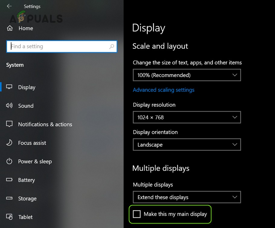 समाधान: Windows 10 दूसरा मॉनिटर रिज़ॉल्यूशन ज़ूम इन दिखा रहा है