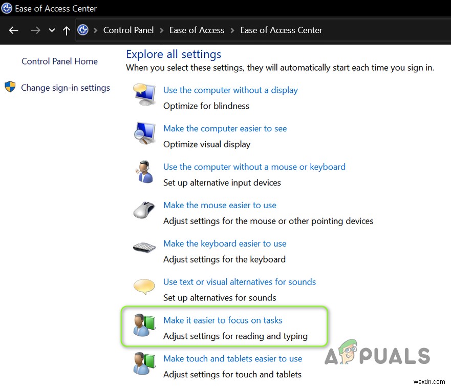 Windows 10 में कैप्स लॉक ऑन-स्क्रीन सूचनाओं को कैसे बंद करें?