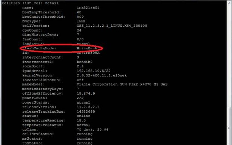Oracle Exadata स्मार्ट फ्लैश कैश: प्रदर्शन बढ़ाएं और वर्कलोड को तेज़ करें