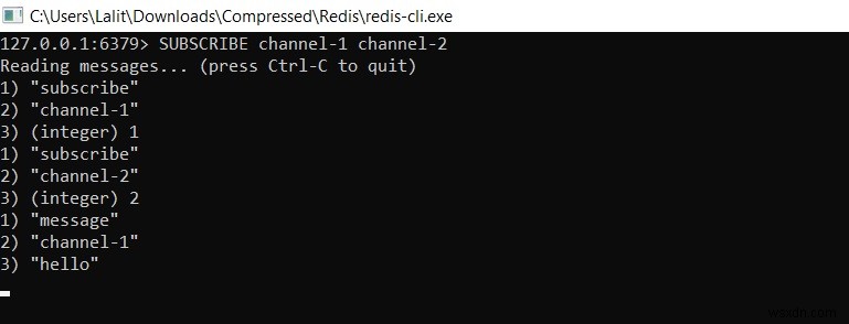 Redis Pub/Sub में मास्टर करें: Redis-CLI के साथ एकाधिक चैनल्स सब्सक्राइब करें