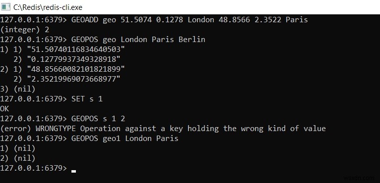 Redis GEOPOS से एकाधिक जियोस्पेशियल कोऑर्डिनेट्स प्राप्त करें: चरण-दर-चरण गाइड