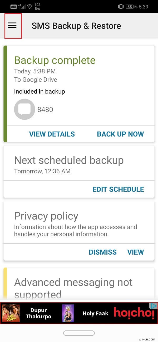 Android टेक्स्ट मैसेज का बैकअप और रिस्टोर आसानी से करें