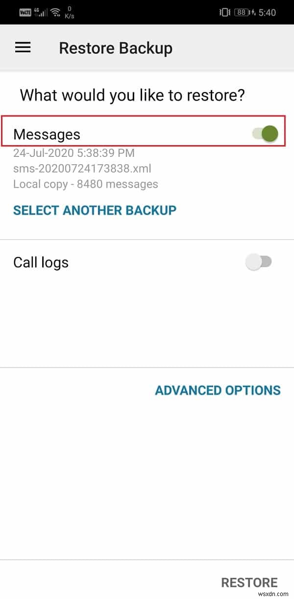 Android टेक्स्ट मैसेज का बैकअप और रिस्टोर आसानी से करें