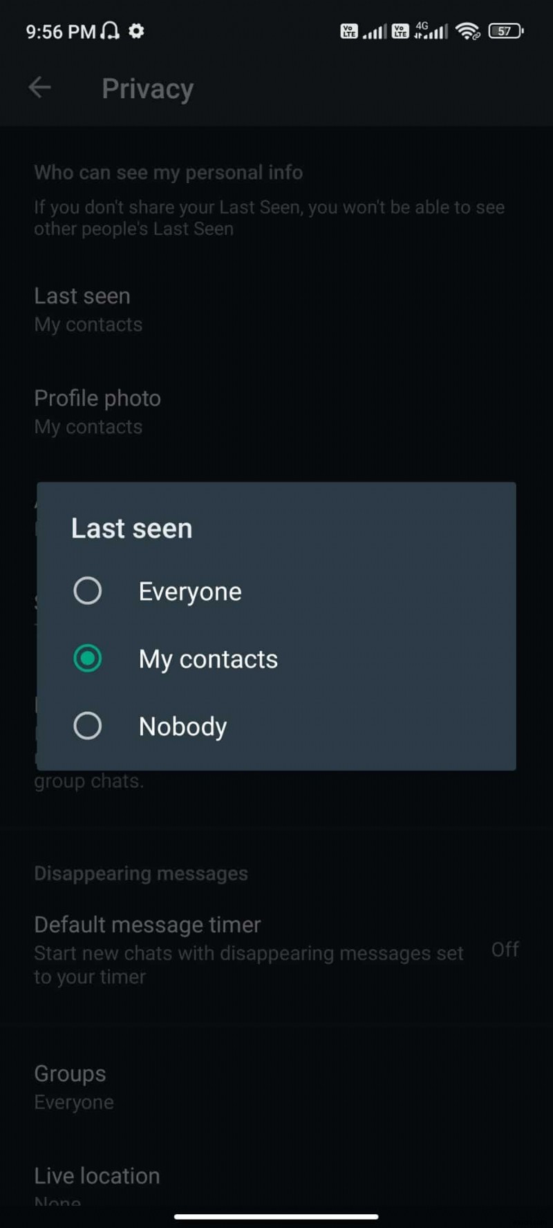 एंड्रॉइड डिवाइस पर WhatsApp  लास्ट सीन  न दिखने को कैसे ठीक करें