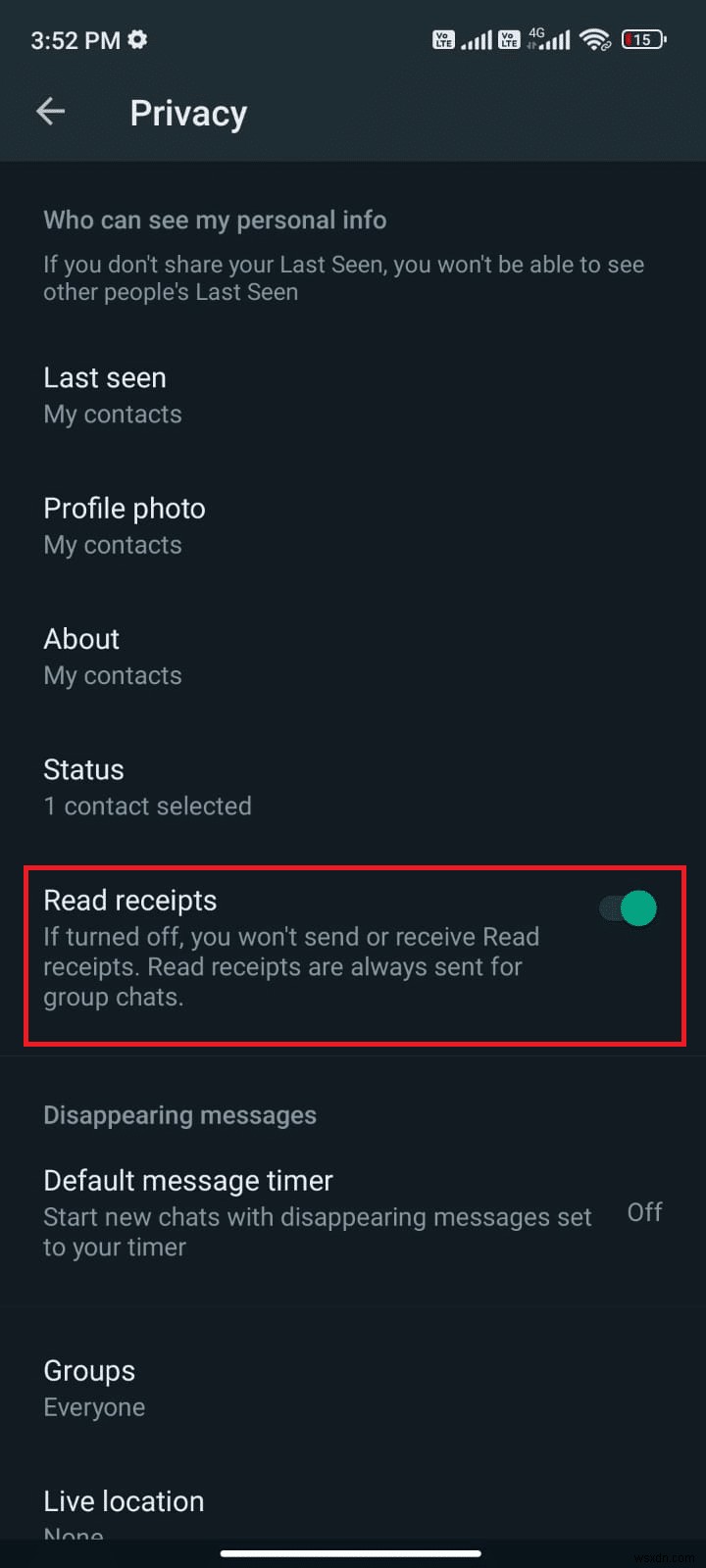 एंड्रॉइड डिवाइस पर WhatsApp  लास्ट सीन  न दिखने को कैसे ठीक करें