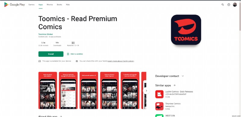 मुफ्त मंगा पढ़ने के लिए टॉप 27 Android ऐप्स