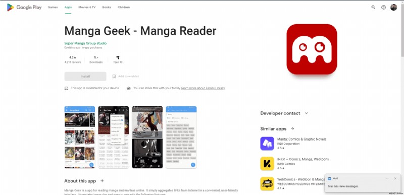 मुफ्त मंगा पढ़ने के लिए टॉप 27 Android ऐप्स