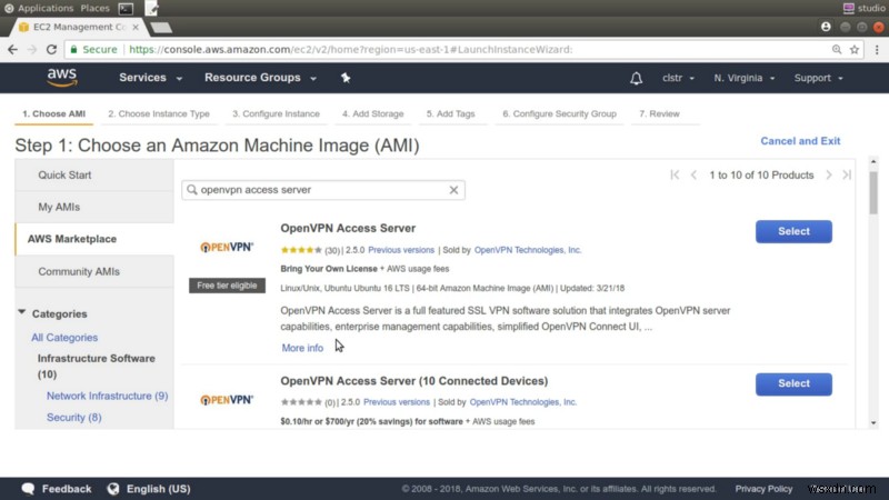 OpenVPN के साथ निजी AWS संसाधनों को सुरक्षित रूप से एक्सेस करें