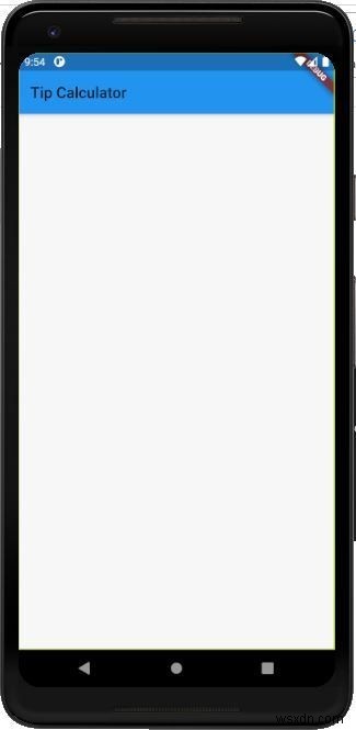 Flutter टिप कैलकुलेटर बनाएं: चरण-दर-चरण गाइड