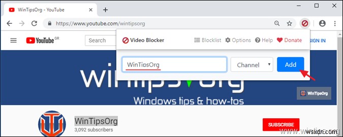Chrome और Firefox में अवांछित YouTube चैनलों को आसानी से ब्लॉक करें