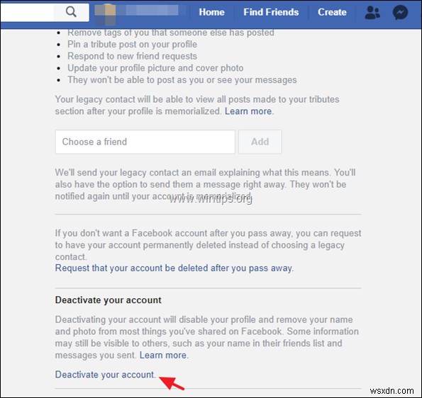 Facebook खाते को निष्क्रिय या स्थायी रूप से हटाने की चरण-दर-चरण गाइड