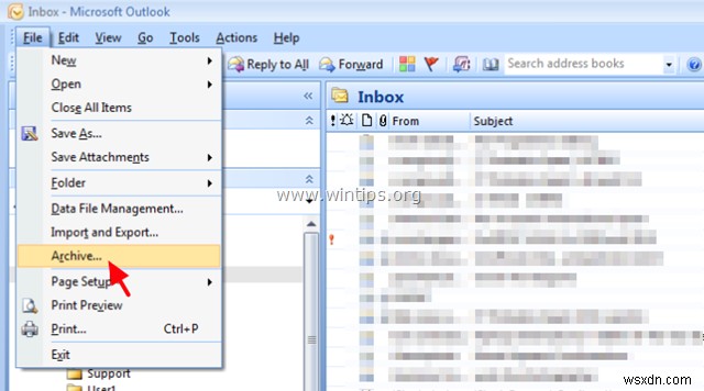 Outlook फ़ोल्डर संरचना को नई PST फ़ाइल में कॉपी करें - चरण-दर-चरण गाइड